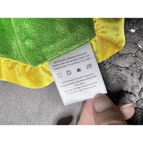 Scene Weaver John Deere JD Tractor Lovey Green Security Blanket Plush Toy 16 In - Picture 8 of 10